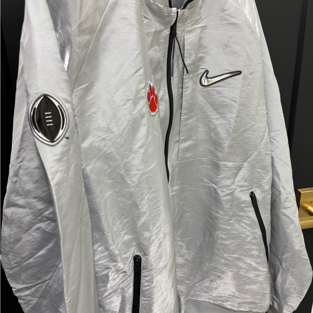 Nike Clemson Tigers College Football Playoff Team-Issued zip Bomber Jacket XL - Picture 6 of 10